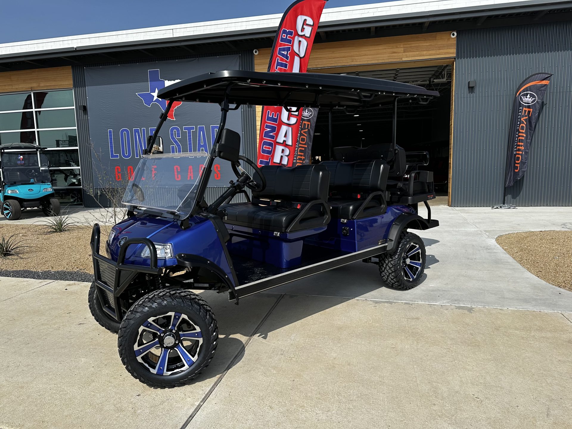 2024 Evolution Forester 6 Plus LITHIUM Golf Cart Lone Star Golf Cars   IMG 9961 